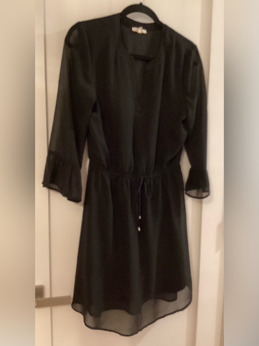 Maurice’s black summer dress